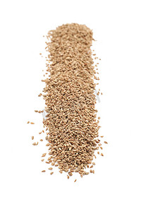 一排有机 Ajwain。