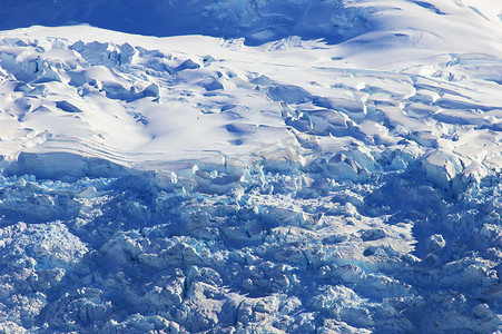 托雷冰川，特写在阿根廷巴塔哥尼亚洛斯加西亚雷斯国家公园