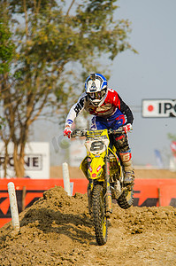 大奖赛摄影照片_FIM MXGP 世界摩托车越野锦标赛泰国大奖赛