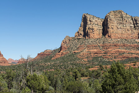 从亚利桑那州塞多纳的 Red Rock Scenic Byway 查看