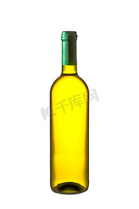 白葡萄酒瓶