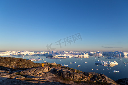 世界气候区摄影照片_伊卢利萨特冰峡湾联合国教科文组织遗址
