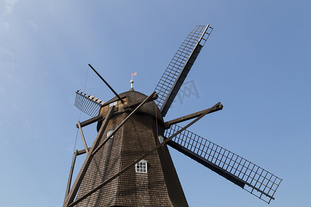 历史悠久的丹麦风车