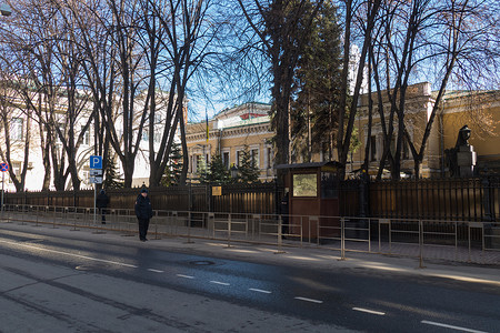 乌克兰大使馆在莫斯科