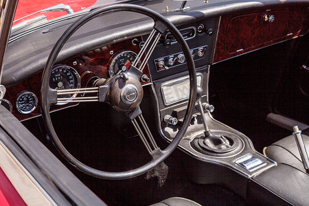 红色 1967 奥斯汀希利 3000