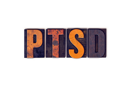 心理治愈摄影照片_PTSD 概念隔离凸版类型