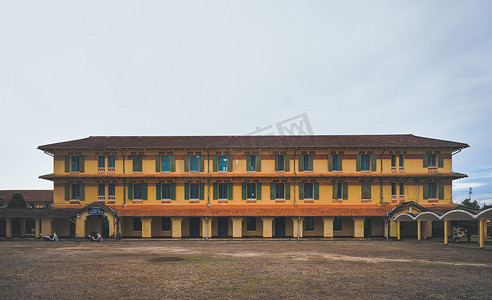 法式建筑摄影照片_师范大学