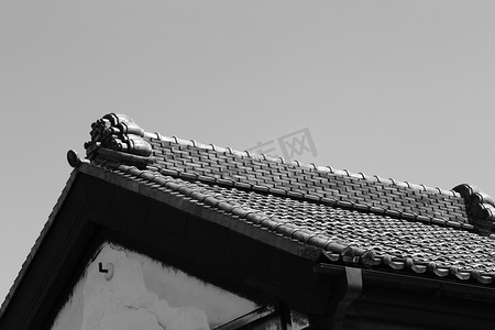 传统日式屋顶