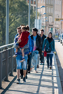 德国 - 奥地利 - 难民危机 - 难民 - 移民