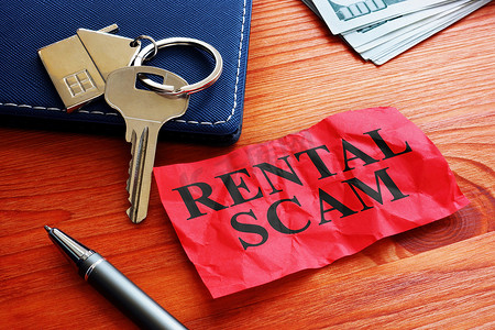 关于欺诈和家庭钥匙的租赁诈骗备忘录。