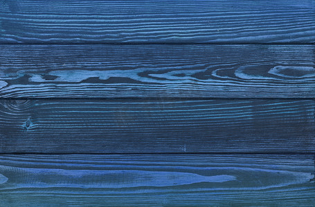 年迈的蓝色木板背景纹理
