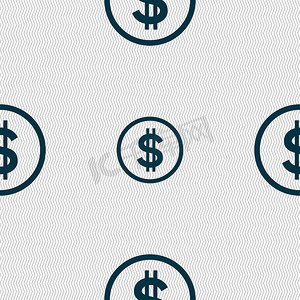 美元图标符号。