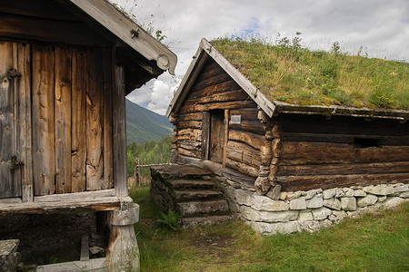 挪威生态博物馆的老房子