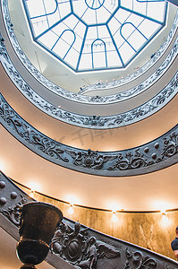 梵蒂冈博物馆布拉曼特楼梯