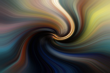 组成的圆摄影照片_由创建螺旋的彩色线条组成的抽象图像