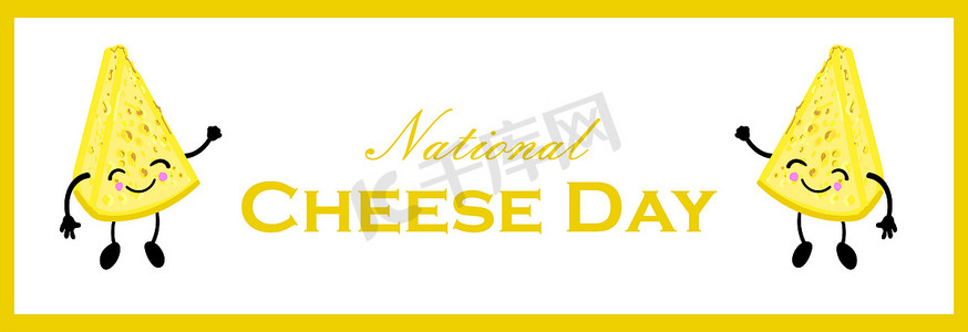 创意吃海报摄影照片_全国奶酪日。