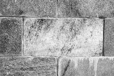 意大利旧墙和纹理材料 t 中的裂纹台阶砖