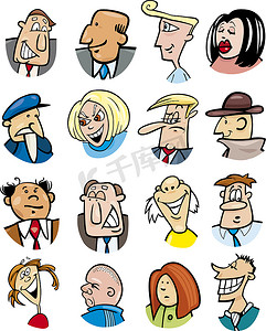 卡通人物摄影照片_卡通人物性格和情感