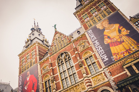 阿姆斯特丹国立博物馆的立面
