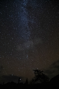 夜晚星空。