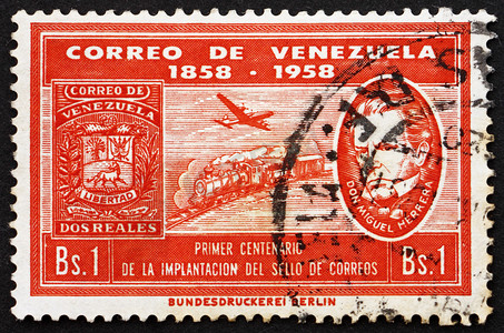邮票委内瑞拉 1959 Don Miguel Herrera