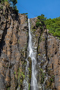 在留尼汪岛的尼亚加拉瀑布瀑布