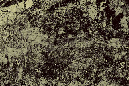 风化摄影照片_作为抽象背景的旧脏风化垃圾墙背景纹理