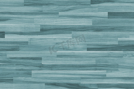 柔和的木板纹理，复古蓝色木制背景。