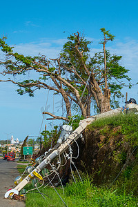 玛丽亚摄影照片_飓风玛丽亚对波多黎各的破坏