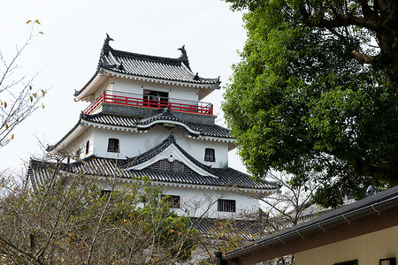 日本唐津城