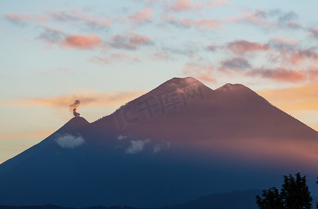 危地马拉的火山