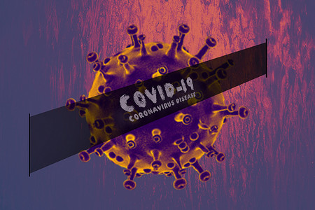 宣传海报系列简约摄影照片_COVID-19冠状病毒预防和检疫概念宣传海报