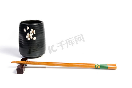 筷子和茶碗-日本厨房用具