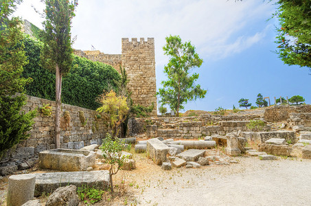 十字军城堡，比布鲁斯，黎巴嫩