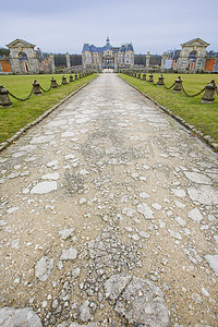 Vaux-le-Vicomte Palace, 塞纳-马恩省, 法兰西岛, 法国