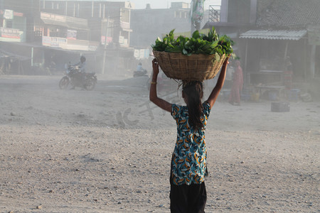 贫困儿童摄影照片_尼泊尔 - 贫困 - 儿童