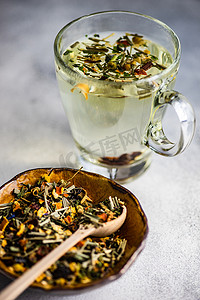 花草茶作为健康饮品的概念