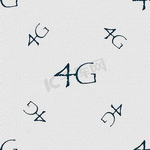 4G 标志图标。