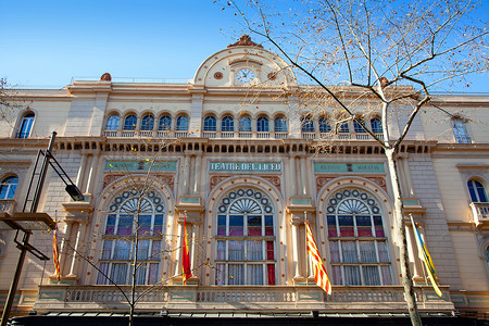 teatro摄影照片_巴塞罗那 Gran Teatro del Liceo Liceu ramblas