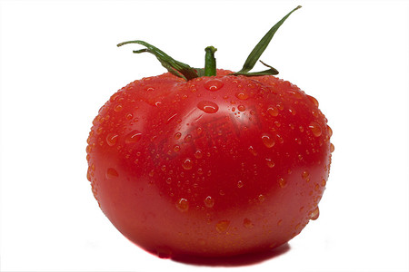蔬菜落摄影照片_特写整个番茄