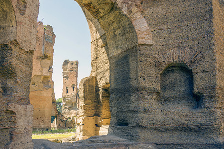 卡拉卡拉浴场，罗马公共温泉古遗址