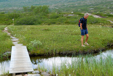 野外小溪摄影照片_斯堪的纳维亚生活方式——野外远足