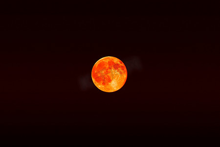 红月亮 2 月景