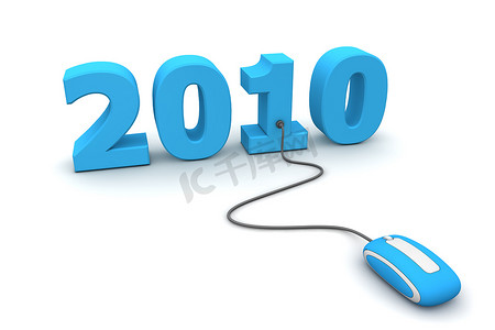 浏览蓝色新年 2010 - Blue Mouse