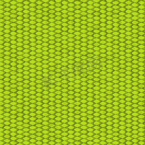 抽象的绿色丑角菱形无缝模式