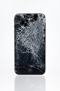 屏幕崩溃的 Apple iPhone 4