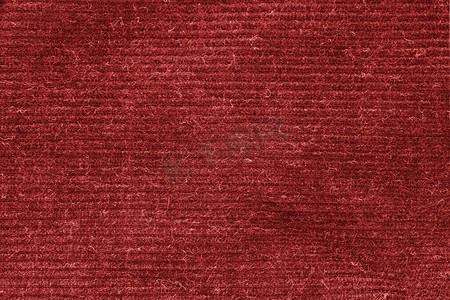 红色水洗地毯纹理，亚麻帆布白色纹理背景