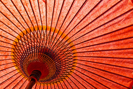 日式红伞