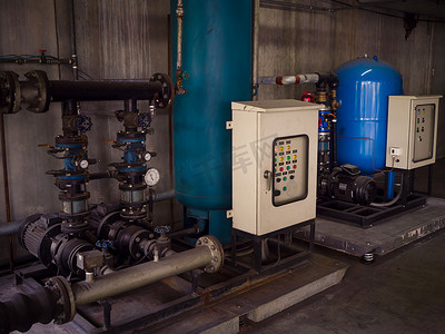 管道水泵增压系统面板