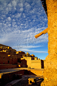 建设文化墙摄影照片_非洲在摩洛哥的建设和历史